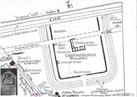 Map of the site.