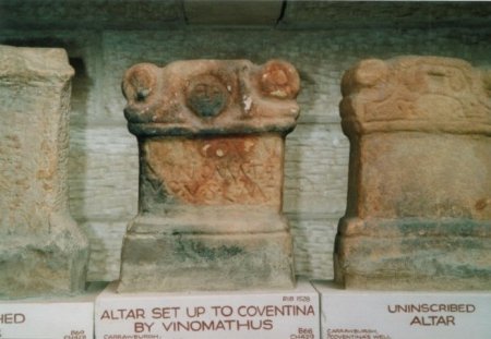 Three altars.